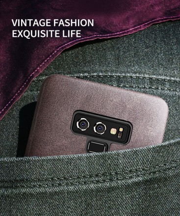 Кожаная накладка X-Level Vintage Series для Samsung Galaxy Note 9
