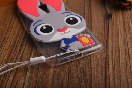 ТПУ накладка Зверополис Rabbit для Meizu M3s / M3 mini