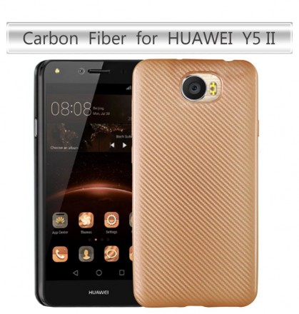 ТПУ накладка Carbon Series для Huawei Y5 II