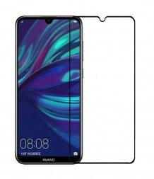 Защитное стекло 4D+ Full-Screen с рамкой для Huawei Y7 2019