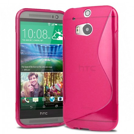 ТПУ накладка S-line для HTC One M8 / M8 Dual Sim