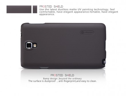 Пластиковая накладка Nillkin Super Frosted для Samsung N7502 Galaxy Note 3 Neo (+ пленка на экран)