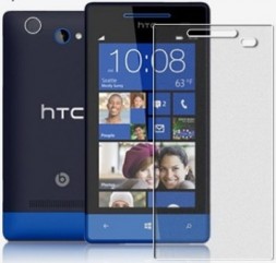Защитная пленка на экран для HTC 8S (прозрачная)