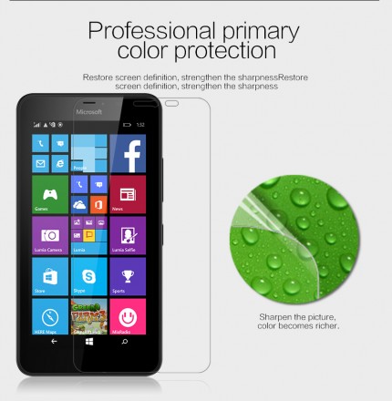 Защитная пленка на экран Microsoft Lumia 640 XL Nillkin Crystal