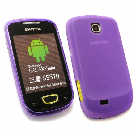ТПУ накладка для Samsung S5570 Galaxy Mini (матовая)
