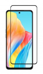 Защитное стекло c рамкой 3D+ Full-Screen для Oppo A60