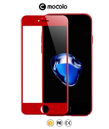 Защитное стекло с рамкой MOCOLO 3D Premium для iPhone 8 Plus