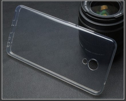 Прозрачная накладка Crystal Strong 0.5 mm для Meizu M5S
