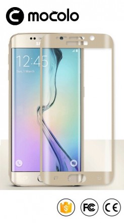 Защитное стекло с рамкой MOCOLO 3D Premium для Samsung G925F Galaxy S6 Edge