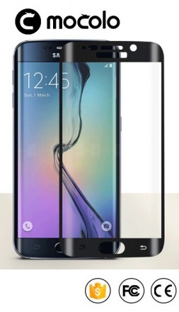 Защитное стекло с рамкой MOCOLO 3D Premium для Samsung G925F Galaxy S6 Edge