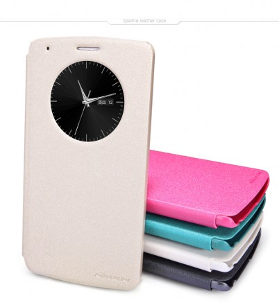 Чехол (книжка) Nillkin Sparkle для LG G3 D855