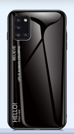 ТПУ чехол Color Glass для Samsung Galaxy A31