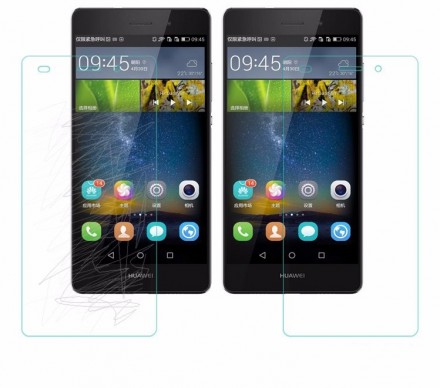 Защитное стекло Tempered Glass 2.5D для Huawei P8 Lite