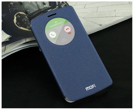 Чехол (книжка) MOFI для LG G3 D855 (с окошком)