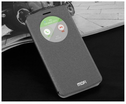 Чехол (книжка) MOFI для LG G3 D855 (с окошком)