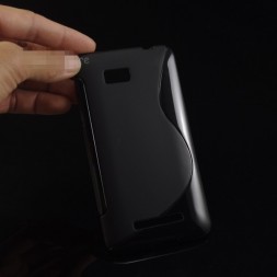 ТПУ накладка S-line для HTC Desire 400
