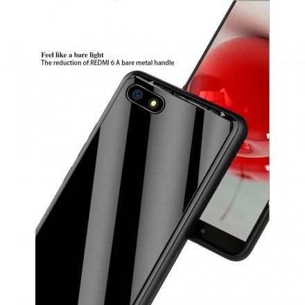 ТПУ чехол накладка Glass для Xiaomi Redmi 6