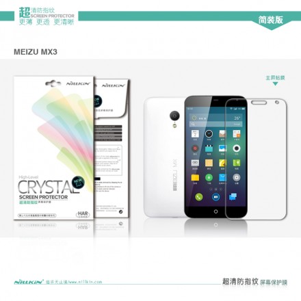 Защитная пленка на экран Meizu MX3 Nillkin Crystal