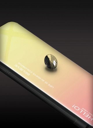 ТПУ чехол накладка Color Glass для Xiaomi Redmi 6