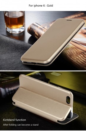Чехол (книжка) Classy Protective Shell для iPhone 8