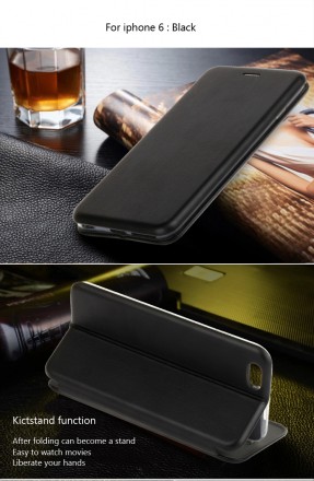 Чехол (книжка) Classy Protective Shell для iPhone 8