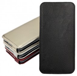 Кожаный чехол (флип) Leather Series для Xiaomi Poco M6 Pro