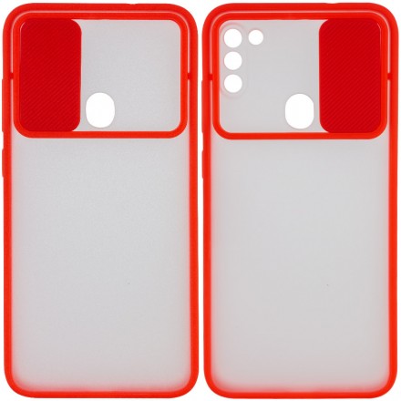 TPU+PC чехол Vizor (защита камеры) для Samsung Galaxy A11