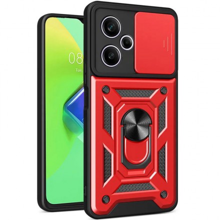TPU+PC чехол Gate Ring Plaza (с защитой камеры) для Xiaomi Poco M6 4G