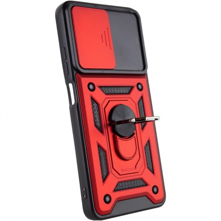 TPU+PC чехол Gate Ring Plaza (с защитой камеры) для Xiaomi Poco M6 4G