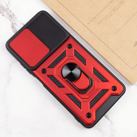 TPU+PC чехол Gate Ring Plaza (с защитой камеры) для Xiaomi Poco M6 4G