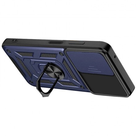 TPU+PC чехол Gate Ring Plaza (с защитой камеры) для Xiaomi Poco M6 4G