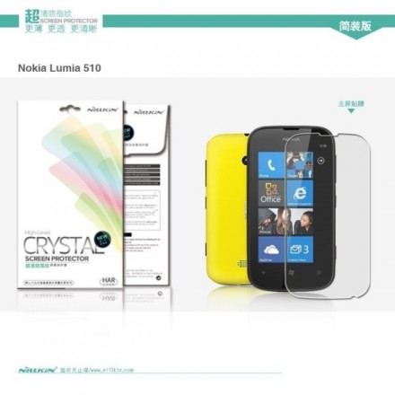 Защитная пленка на экран Nokia Lumia 510 Nillkin Crystal