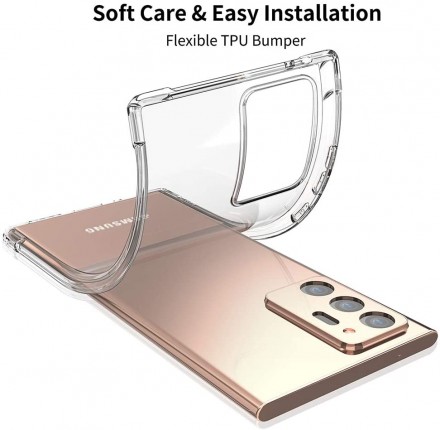 Прозрачный чехол Crystal Protect для Samsung Galaxy Note 20 Ultra