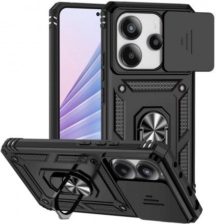 TPU+PC чехол Gate Ring Plaza (с защитой камеры) для Xiaomi Redmi Note 14 4G