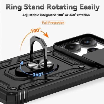 TPU+PC чехол Gate Ring Plaza (с защитой камеры) для Xiaomi Redmi Note 14 4G