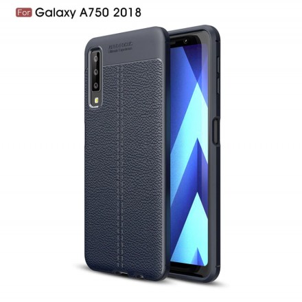 ТПУ накладка Skin Texture для Samsung A750 Galaxy A7 2018