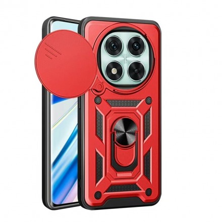 TPU+PC чехол Gate Ring Plaza (с защитой камеры) для Xiaomi Redmi Note 14 Pro 4G