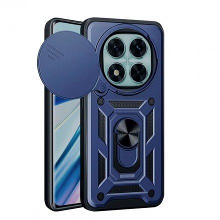 TPU+PC чехол Gate Ring Plaza (с защитой камеры) для Xiaomi Redmi Note 14 Pro 4G