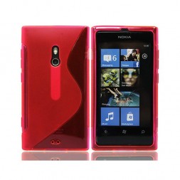 ТПУ накладка S-line для Nokia Lumia 800