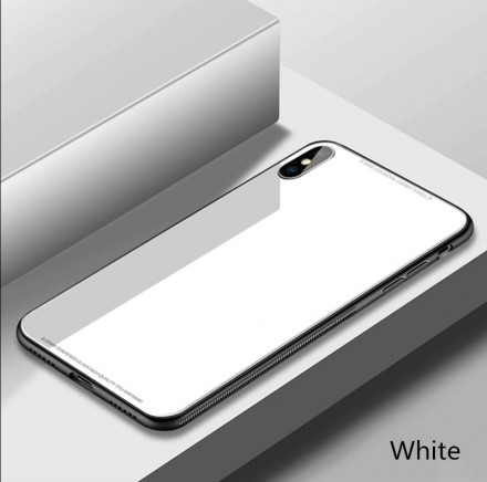 ТПУ накладка Glass для iPhone XS Max