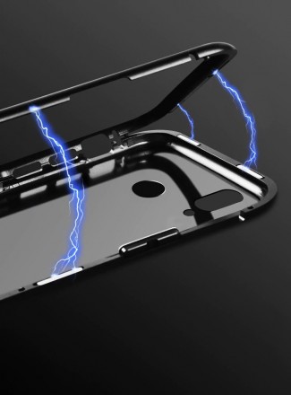 Чехол накладка с рамкой Magnetic для Xiaomi Redmi Note 7 Pro