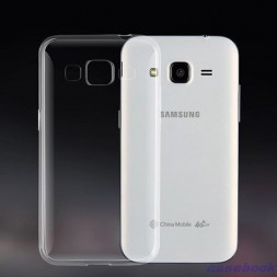 Ультратонкая ТПУ накладка Crystal для Samsung G361H Galaxy Core Prime Duos (прозрачная)