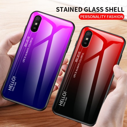 ТПУ чехол Color Glass для Xiaomi Redmi 9A