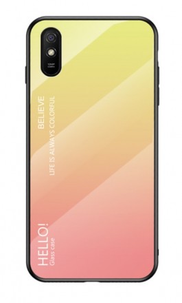 ТПУ чехол Color Glass для Xiaomi Redmi 9A