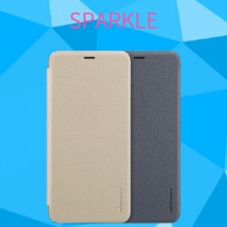 Чехол (книжка) Nillkin Sparkle для Samsung Galaxy J8 Plus 2018
