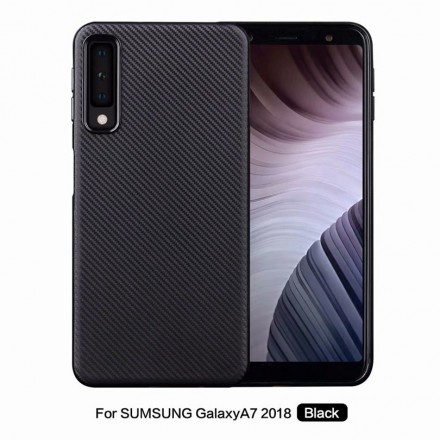 ТПУ накладка Carbon Series для Samsung A750 Galaxy A7 2018