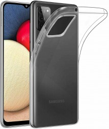 TPU чехол Prime Crystal 1.5 mm для Samsung Galaxy A03s