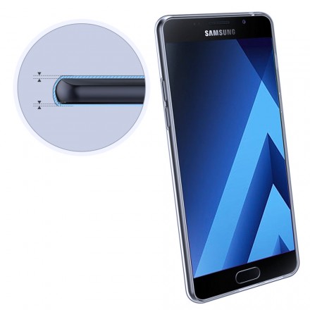 Прозрачная накладка Crystal Strong 0.5 mm для Samsung A520F Galaxy A5 (2017)