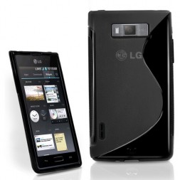 ТПУ накладка S-line для LG P705 Optimus L7