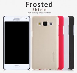 Пластиковая накладка Nillkin Super Frosted для Samsung A500H Galaxy A5 (+ пленка на экран)